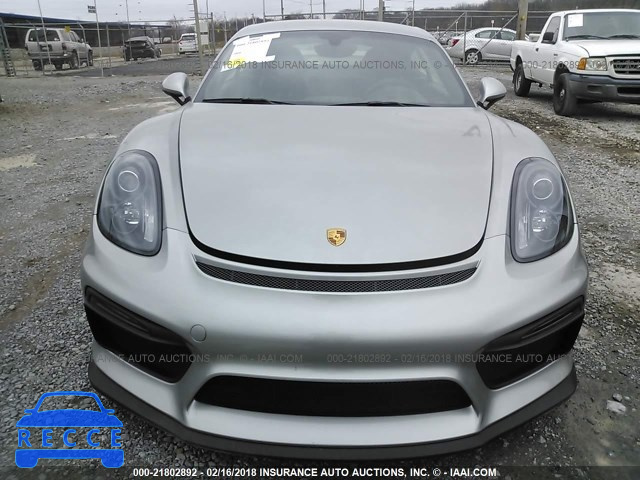 2016 PORSCHE CAYMAN GT4 WP0AC2A82GK191754 зображення 5