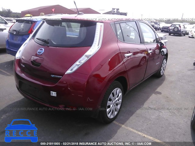 2014 NISSAN LEAF S/SV/SL 1N4AZ0CP7EC332967 зображення 3