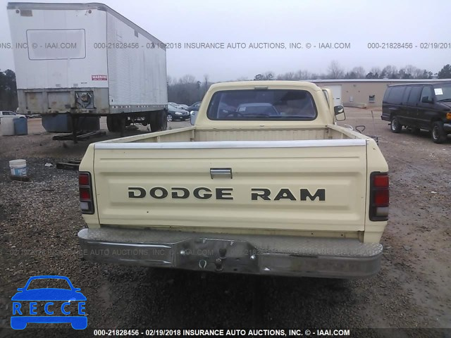 1985 DODGE W-SERIES W100/W150 1B7HW14T0FS506887 image 7