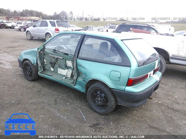 1993 GEO METRO 2C1MR2464P6743440 image 2