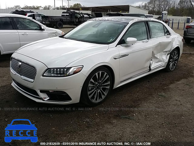 2017 LINCOLN CONTINENTAL RESERVE 1LN6L9NP1H5605411 зображення 1