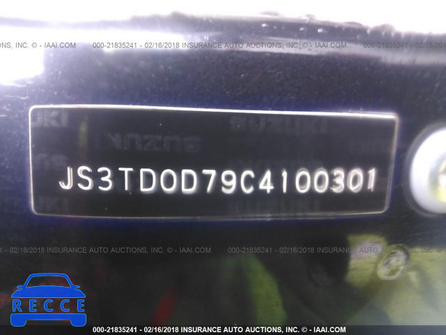 2012 SUZUKI GRAND VITARA JLX JS3TD0D79C4100301 image 8
