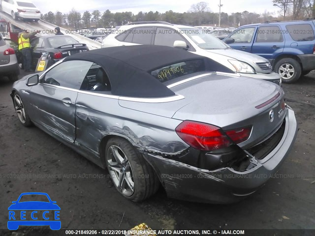 2012 BMW 650 I WBALZ3C5XCDL70586 image 2