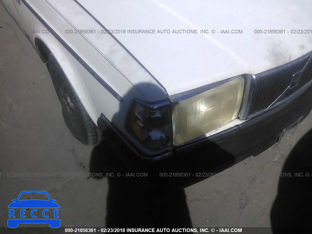 1990 VOLVO 240 DL YV1AA8845L1391291 зображення 5