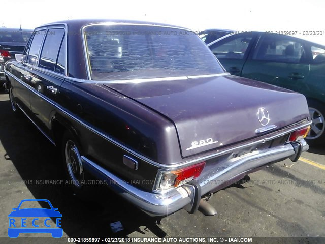 1973 MERCEDES BENZ 280 11406012008372 зображення 2