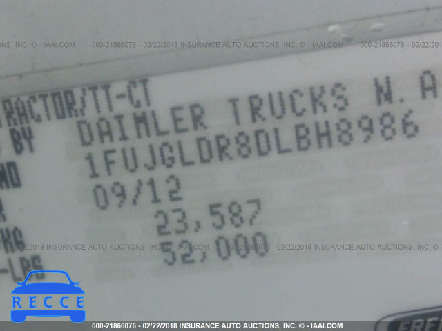 2013 FREIGHTLINER CASCADIA 125 1FUJGLDR8DLBH8986 image 9