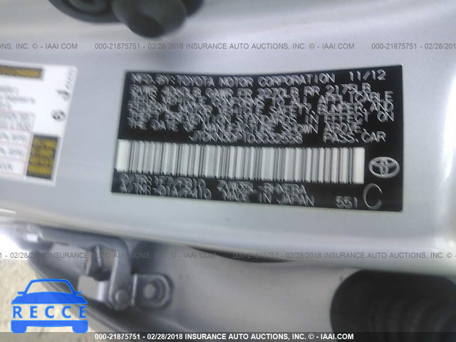 2013 TOYOTA PRIUS PLUG-IN JTDKN3DP1D3032558 image 8