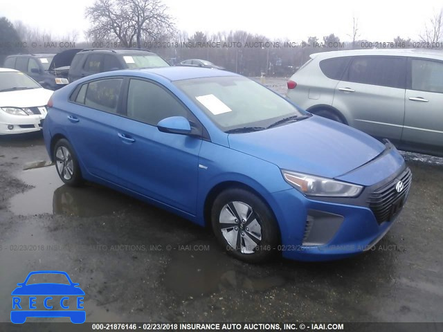 2017 HYUNDAI IONIQ BLUE KMHC65LC7HU039697 image 0