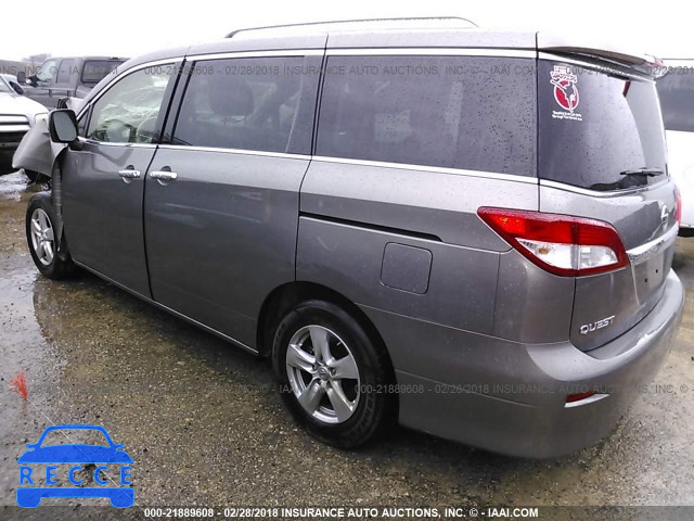 2016 NISSAN QUEST S/SV/SL/PLATINUM JN8AE2KP3G9155776 зображення 2