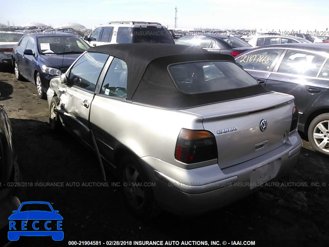 2000 VOLKSWAGEN CABRIO GLS 3VWDC21V1YM800777 image 2