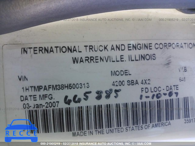 2008 INTERNATIONAL 4000 4200 1HTMPAFM38H500313 image 9