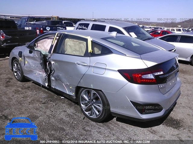 2018 HONDA CLARITY TOURING JHMZC5F39JC002602 image 2