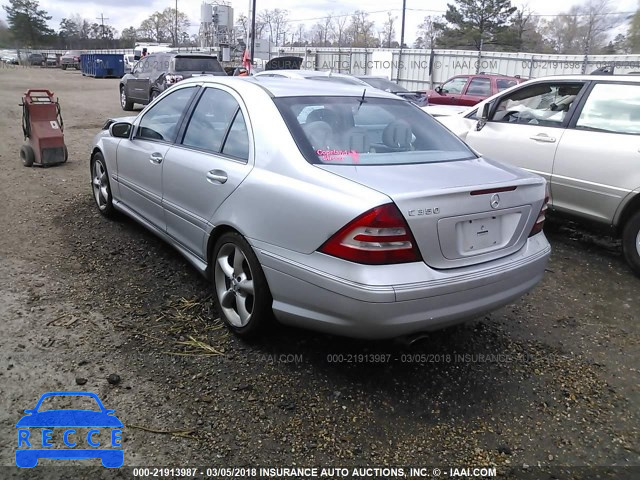 2006 MERCEDES-BENZ C 350 WDBRF56H66F739555 image 2