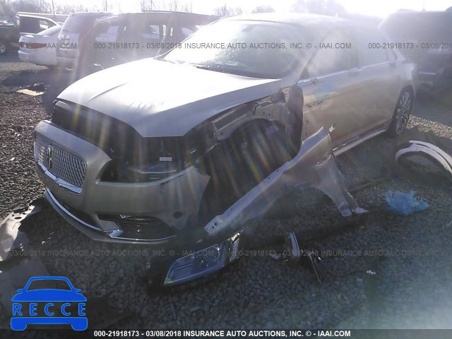 2017 LINCOLN CONTINENTAL SELECT 1LN6L9SK6H5620124 image 1