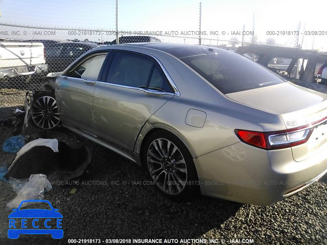 2017 LINCOLN CONTINENTAL SELECT 1LN6L9SK6H5620124 image 2