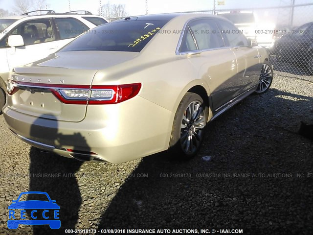 2017 LINCOLN CONTINENTAL SELECT 1LN6L9SK6H5620124 зображення 3