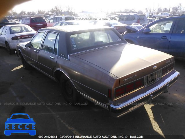 1987 CHEVROLET CAPRICE 1G1BU51H1HX147101 image 2