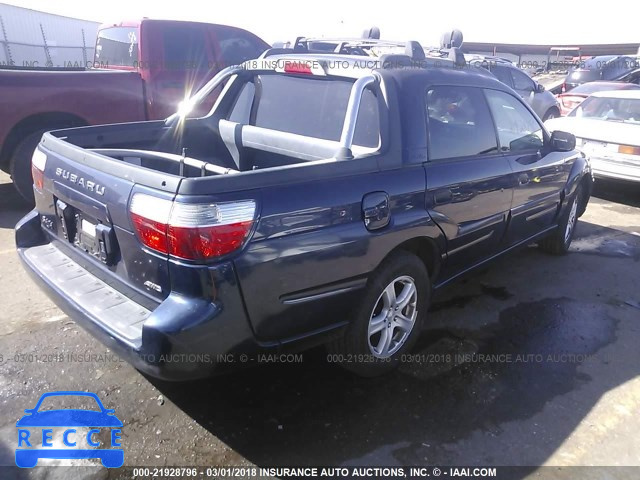 2004 SUBARU BAJA SPORT 4S4BT62C947102075 зображення 3