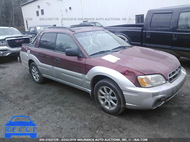 2004 SUBARU BAJA SPORT 4S4BT62C546100281 зображення 0