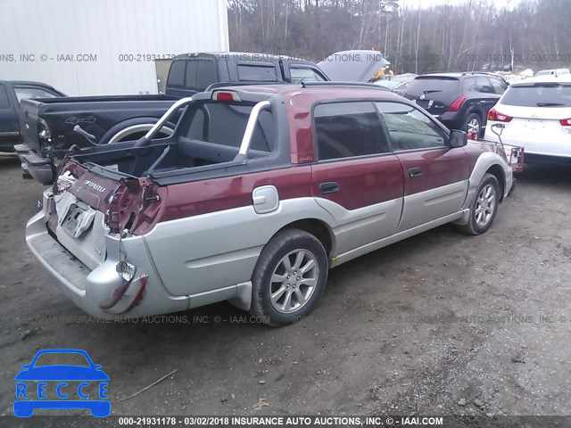 2004 SUBARU BAJA SPORT 4S4BT62C546100281 image 3