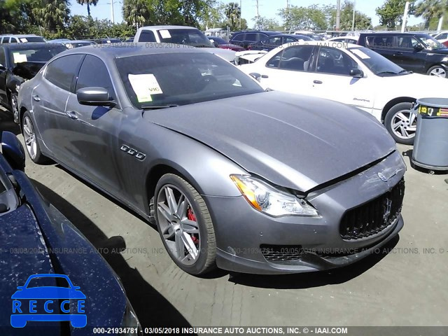 2016 MASERATI QUATTROPORTE S ZAM56RPA3G1190996 image 0