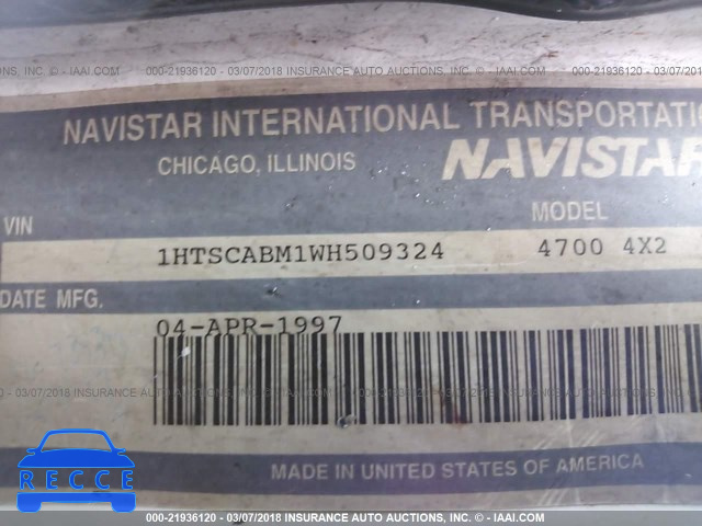 1998 INTERNATIONAL 4000 4700 1HTSCABM1WH509324 image 9