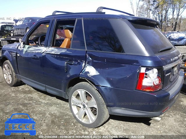 2012 LAND ROVER RANGE ROVER SPORT LUX SALSK2D4XCA746765 зображення 2