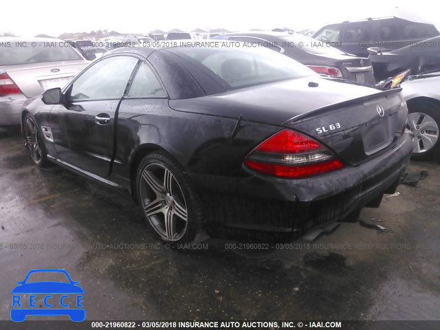2009 MERCEDES-BENZ SL 63 AMG WDBSK70F59F143681 image 2