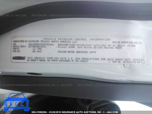 2013 FREIGHTLINER M2 106 MEDIUM DUTY 3ALACWDTXDDFE2466 image 9