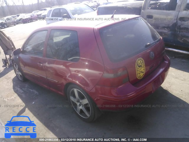 2001 VOLKSWAGEN GTI GLS 9BWDD61J714051883 image 2