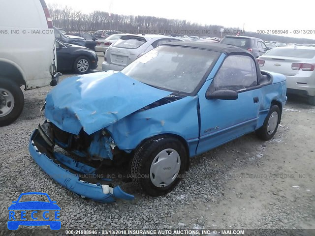 1991 GEO METRO LSI/SPRINT/CL JG1MR3364MK604520 Bild 1