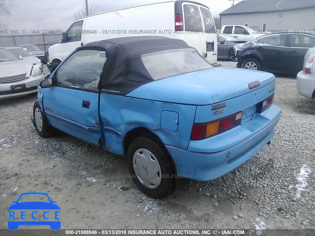 1991 GEO METRO LSI/SPRINT/CL JG1MR3364MK604520 зображення 2