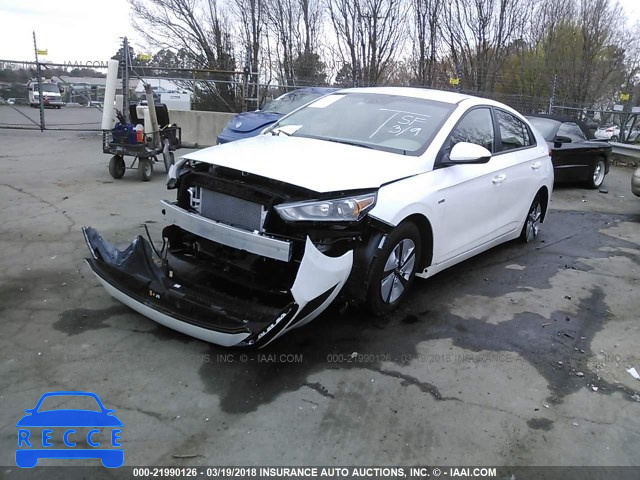 2017 HYUNDAI IONIQ BLUE KMHC65LC7HU023970 image 1