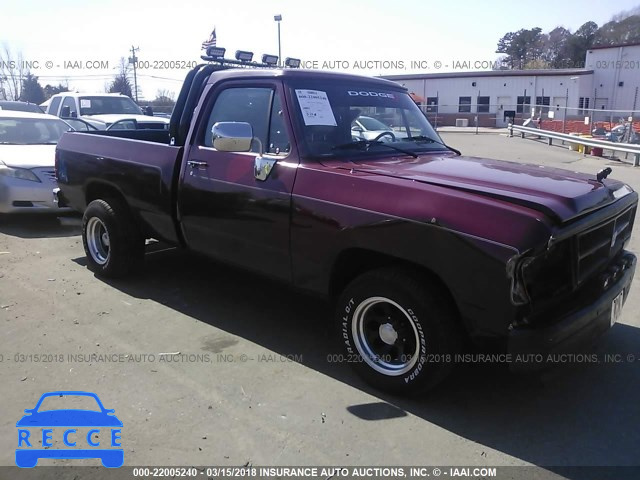 1990 DODGE D-SERIES D150S 1B7GE06YXLS678549 image 0