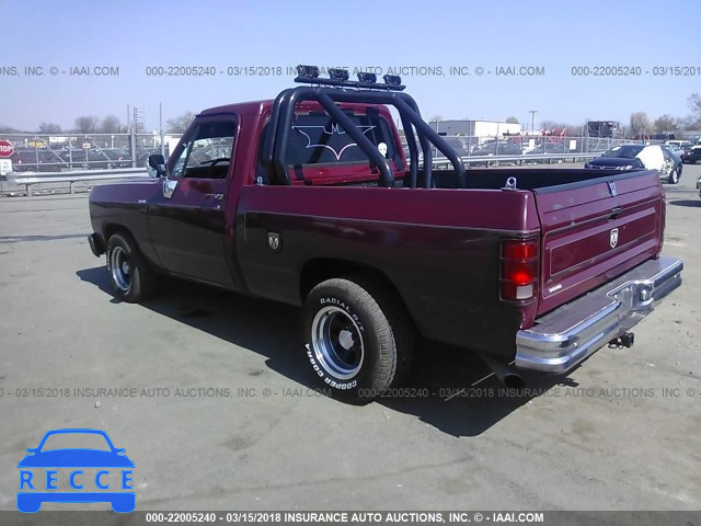 1990 DODGE D-SERIES D150S 1B7GE06YXLS678549 image 2