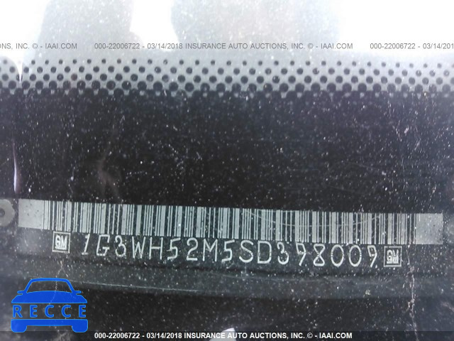 1995 OLDSMOBILE CUTLASS SUPREME SL 1G3WH52M5SD398009 Bild 8