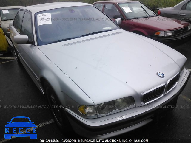 2001 BMW 740 WBAGG83491DN83618 image 0
