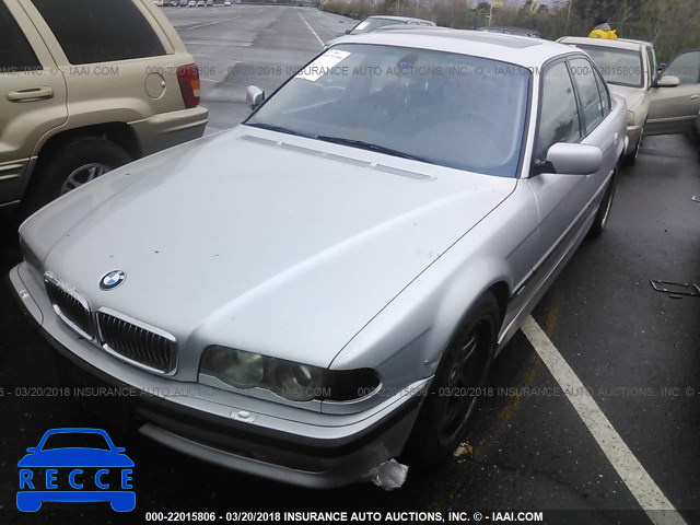 2001 BMW 740 WBAGG83491DN83618 image 1