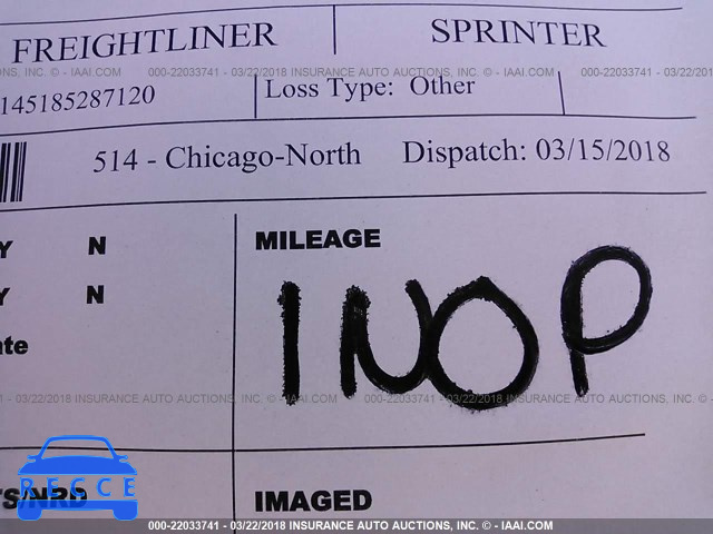 2008 FREIGHTLINER SPRINTER 3500 WDYPF145185287120 image 6