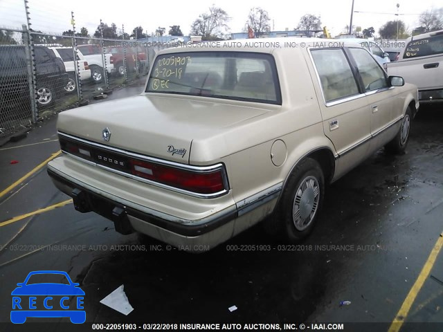 1991 DODGE DYNASTY 1B3XC46R5MD219412 image 3