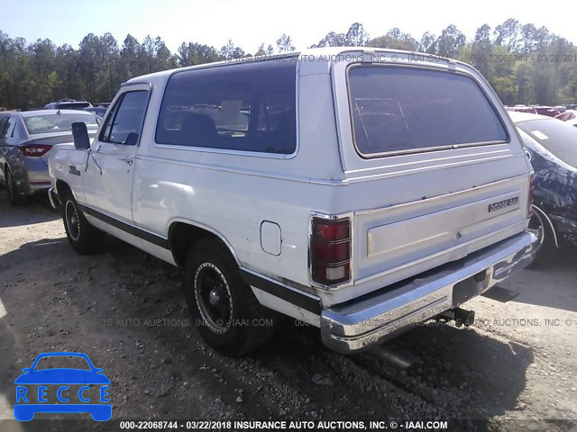 1987 DODGE RAMCHARGER AD-100 3B4GD12T5HM710257 image 2