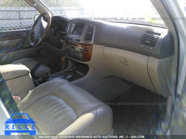 2003 LEXUS LX 470 JTJHT00W333530333 image 4