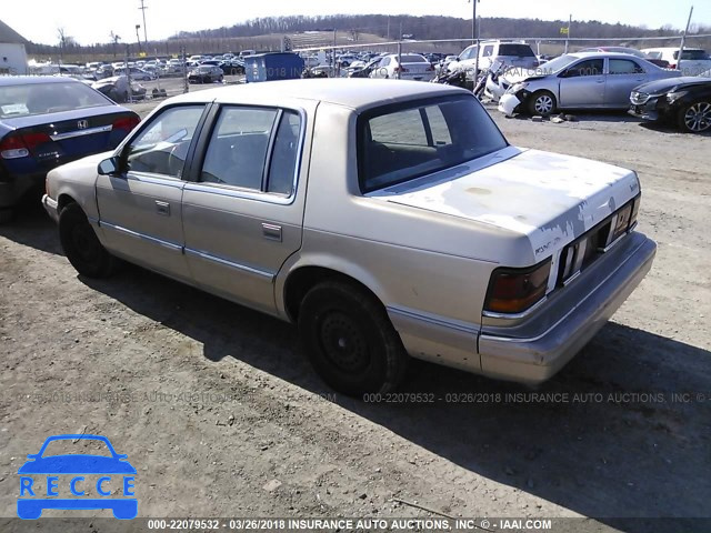 1992 DODGE SPIRIT 1B3XA46K0NF251294 image 2