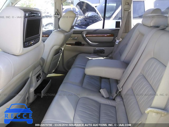 2005 LEXUS LX 470 JTJHT00W354003289 зображення 7