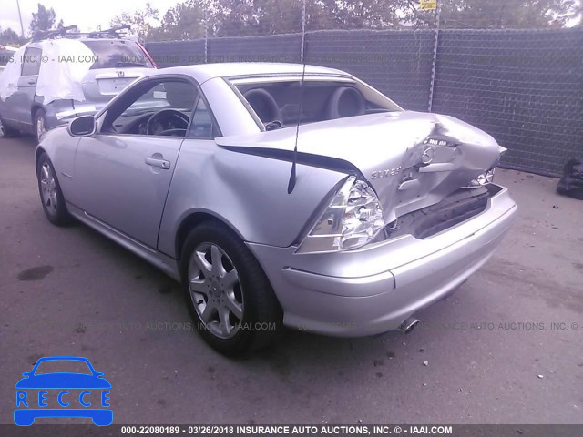 2002 MERCEDES-BENZ SLK 230 KOMPRESSOR WDBKK49F02F242755 image 2