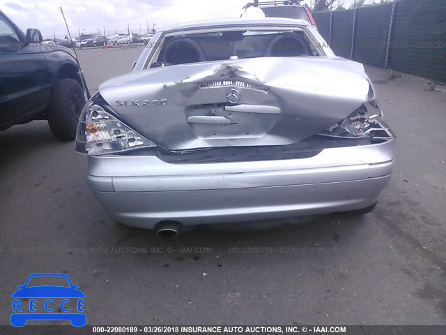 2002 MERCEDES-BENZ SLK 230 KOMPRESSOR WDBKK49F02F242755 зображення 5