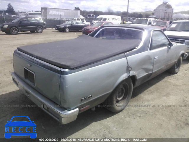 1984 CHEVROLET EL CAMINO 1GCCW80H8ER218612 image 3