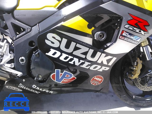 2005 SUZUKI GSX-R750 K JS1GR7JA352106162 зображення 7