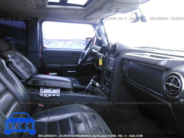 2005 HUMMER H2 SUT 5GRGN22U25H131577 image 4