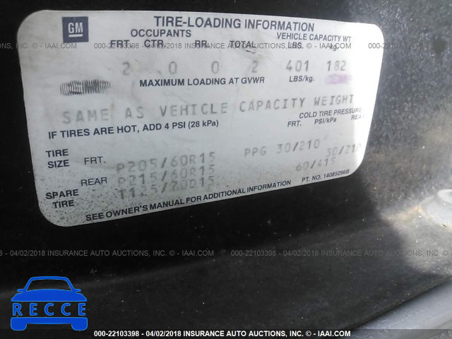 1987 PONTIAC FIERO GT 1G2PG1192HP208854 image 8